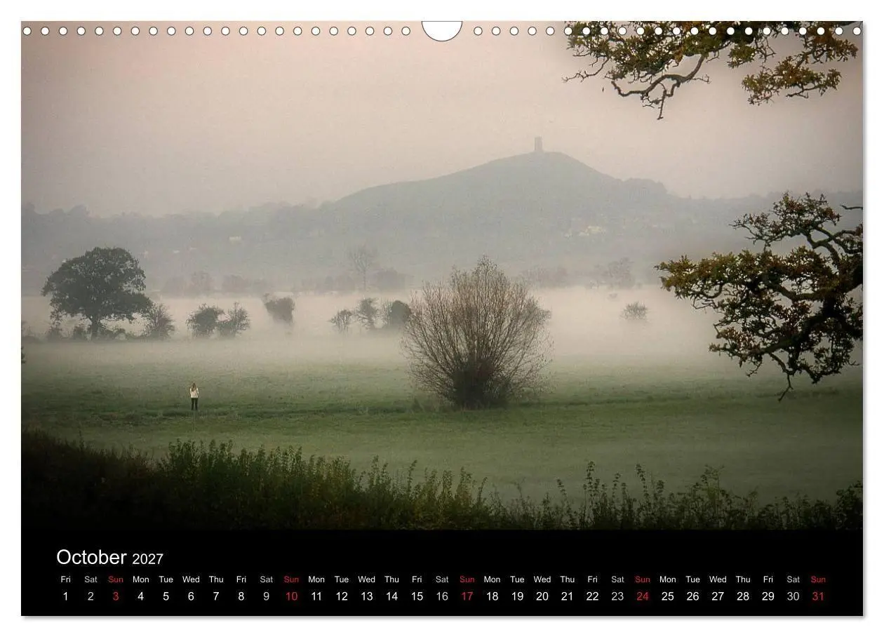Bild: 9783569965812 | Glastonbury Tor (Wall Calendar 2027 DIN A3 landscape), CALVENDO 12...