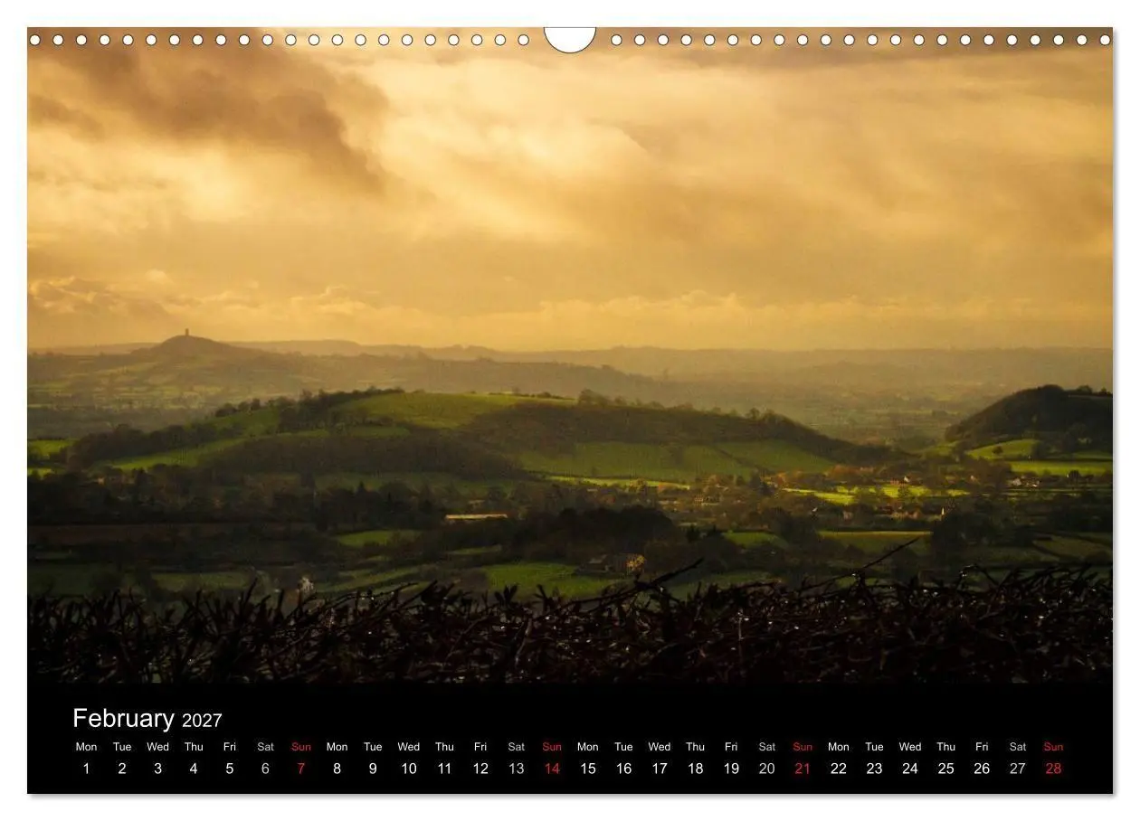 Bild: 9783569965812 | Glastonbury Tor (Wall Calendar 2027 DIN A3 landscape), CALVENDO 12...