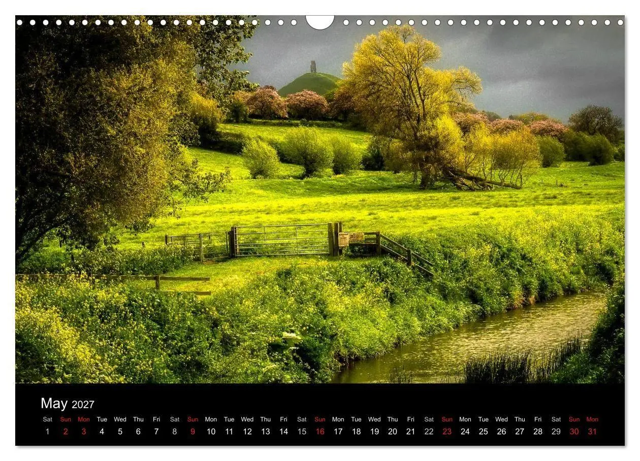 Bild: 9783569965812 | Glastonbury Tor (Wall Calendar 2027 DIN A3 landscape), CALVENDO 12...