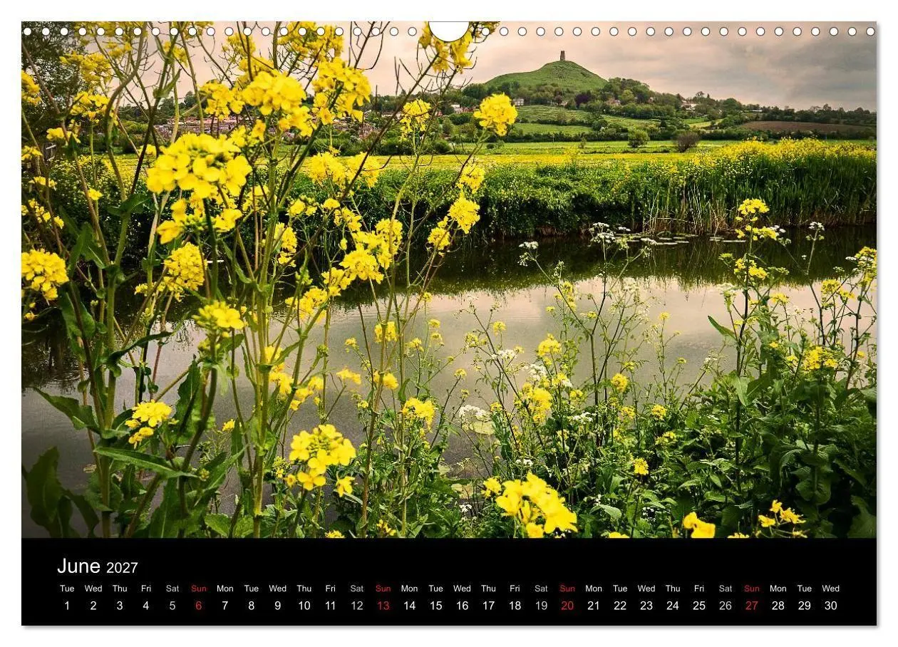 Bild: 9783569965812 | Glastonbury Tor (Wall Calendar 2027 DIN A3 landscape), CALVENDO 12...