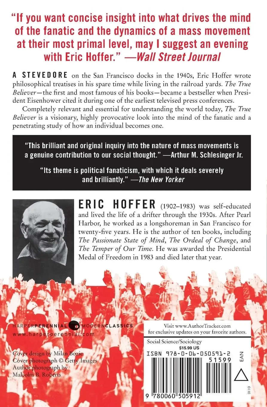 Rückseite: 9780060505912 | The True Believer | Thoughts on the Nature of Mass Movements | Hoffer