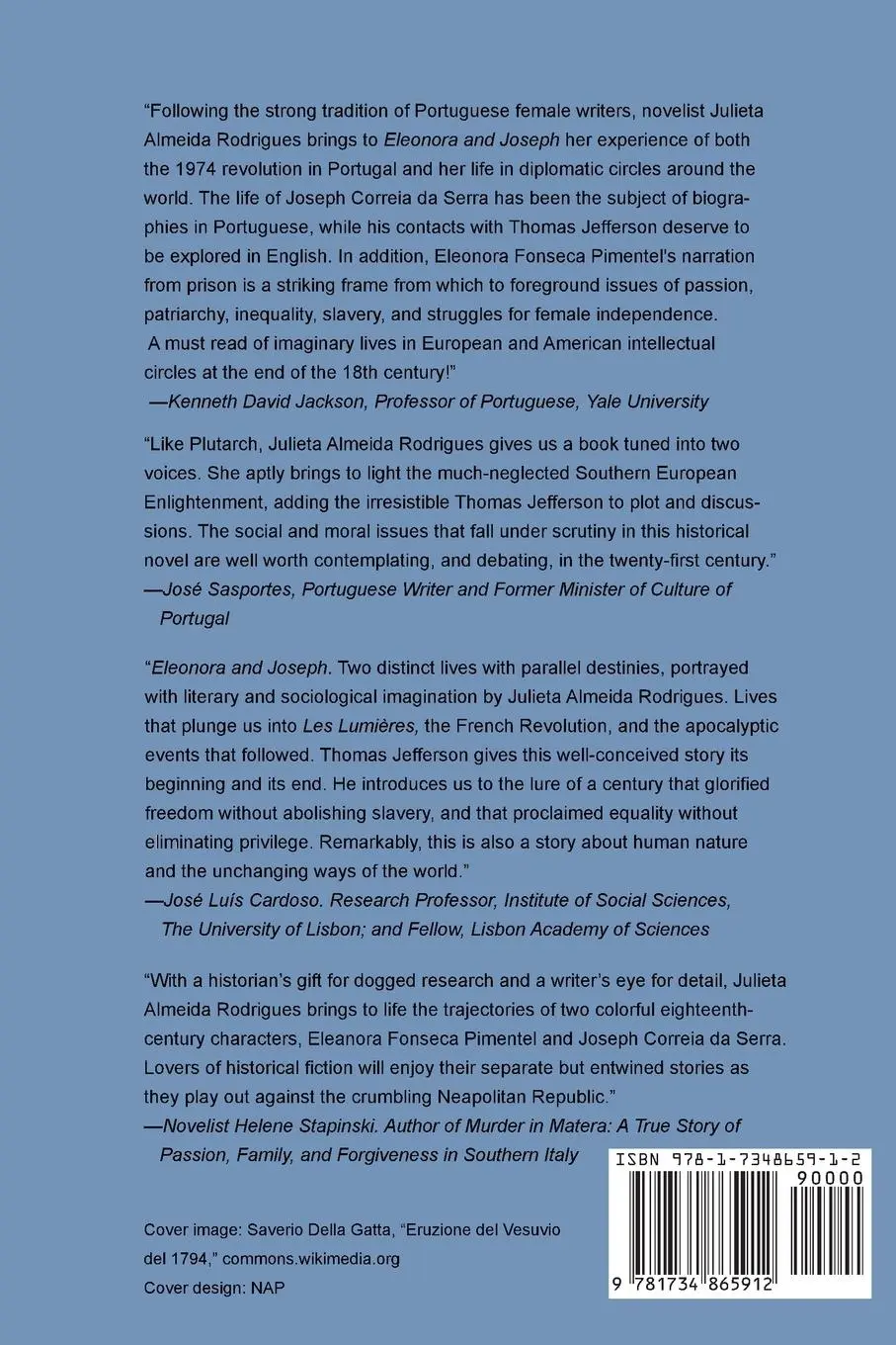 Rückseite: 9781734865912 | ELEONORA AND JOSEPH | Julieta Almeida Rodrigues | Taschenbuch | 2020