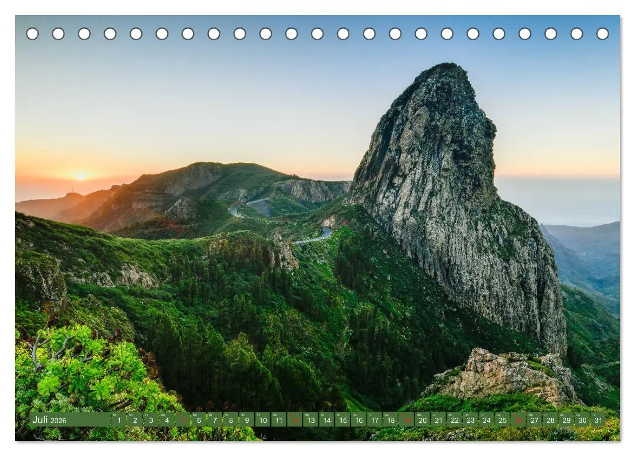 Bild: 9783457775912 | La Gomera - Vielseitige Insel (Tischkalender 2026 DIN A5 quer),...