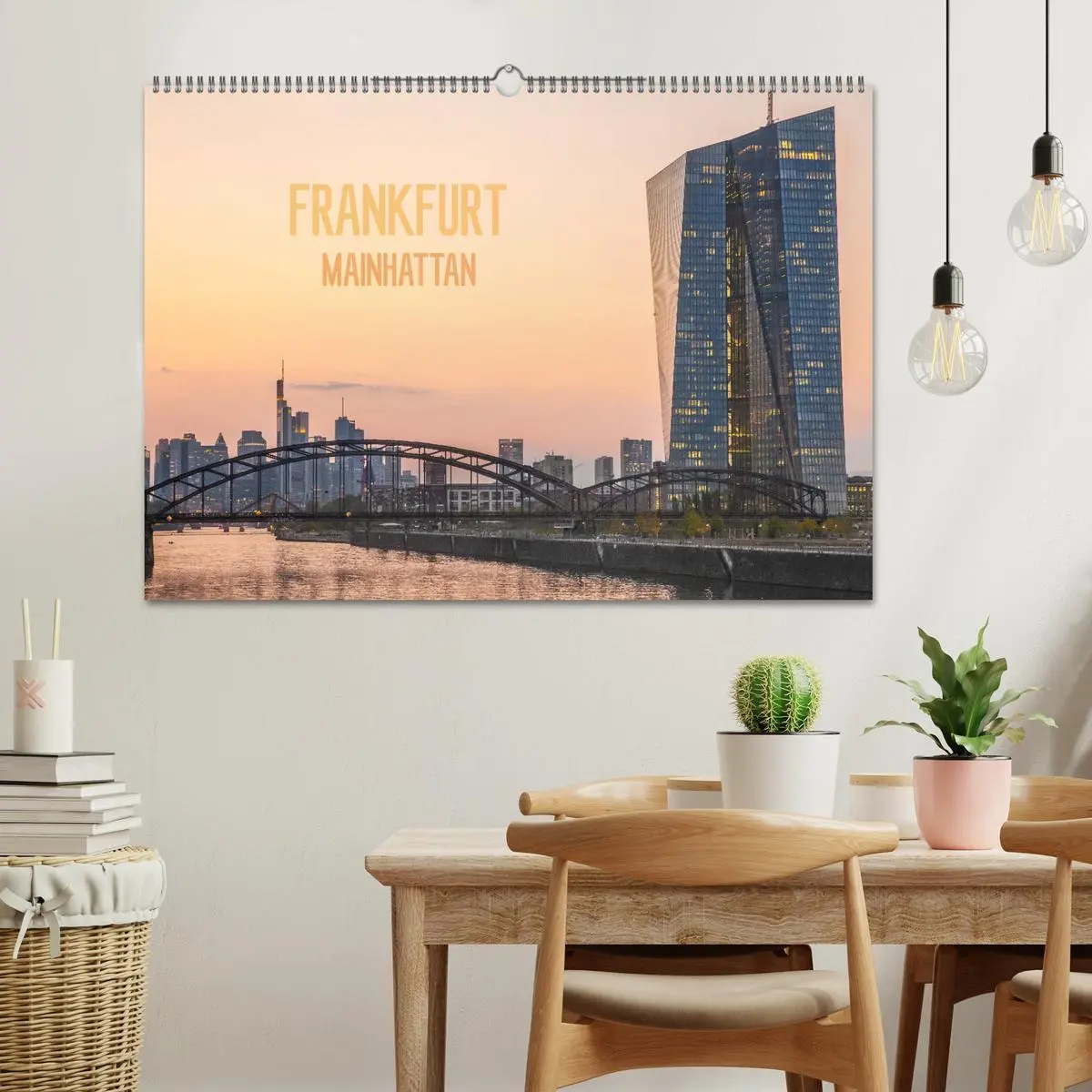 Bild: 9783457915912 | Frankfurt Mainhattan (Wandkalender 2026 DIN A2 quer), CALVENDO...