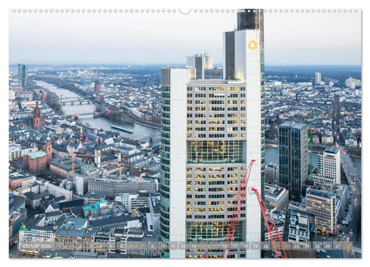 Bild: 9783457915912 | Frankfurt Mainhattan (Wandkalender 2026 DIN A2 quer), CALVENDO...