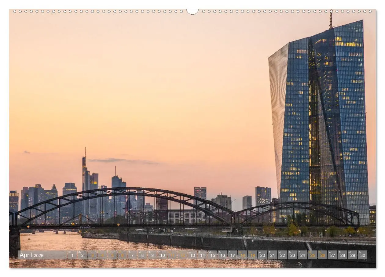 Bild: 9783457915912 | Frankfurt Mainhattan (Wandkalender 2026 DIN A2 quer), CALVENDO...