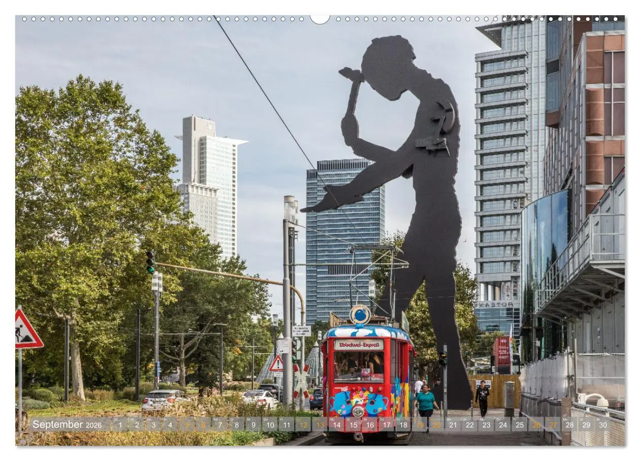 Bild: 9783457915912 | Frankfurt Mainhattan (Wandkalender 2026 DIN A2 quer), CALVENDO...