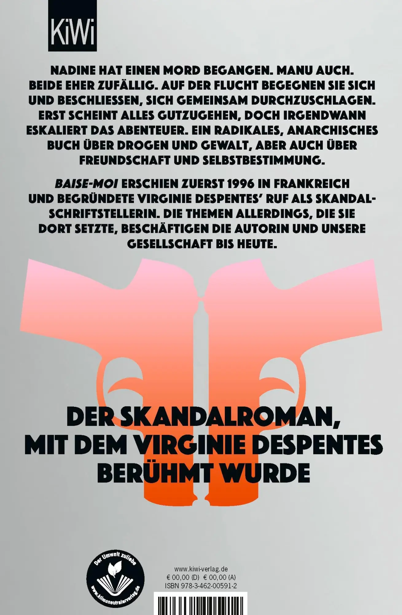 Rückseite: 9783462005912 | Baise-moi - Fick mich | Roman | Virginie Despentes | Taschenbuch