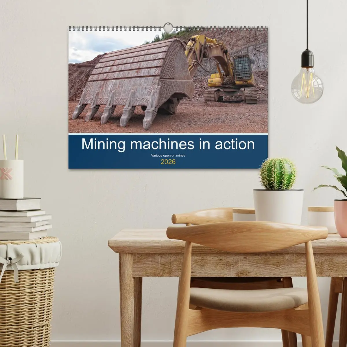 Bild: 9783516555912 | Mining machines in action - Various open-pit mines (Wall Calendar...