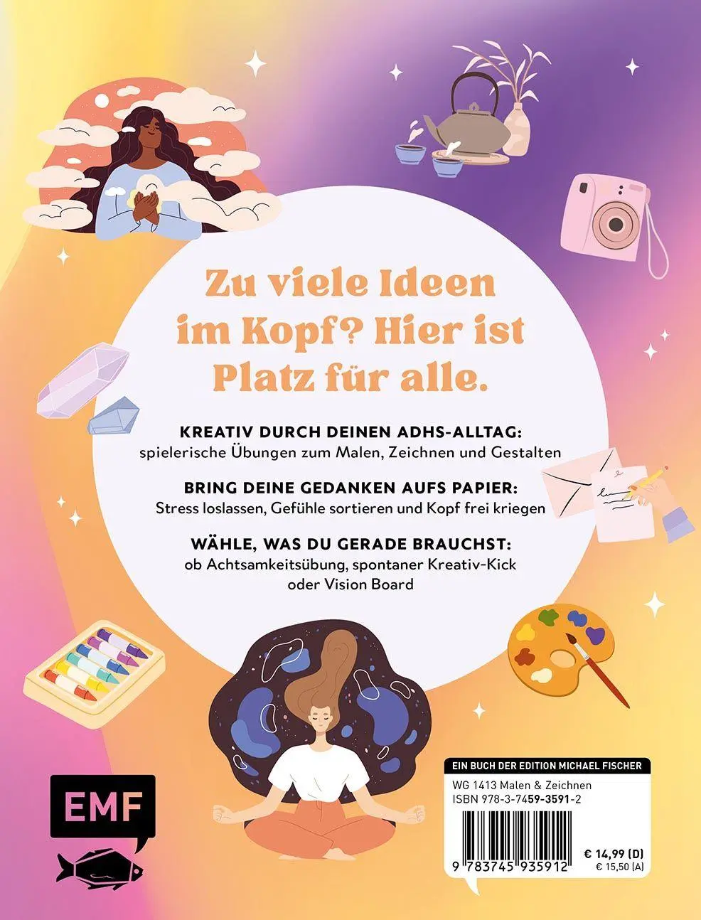 Autor: 9783745935912 | Dein ADHS-Kreativbuch | Laura Vogel | Taschenbuch | 96 S. | Deutsch