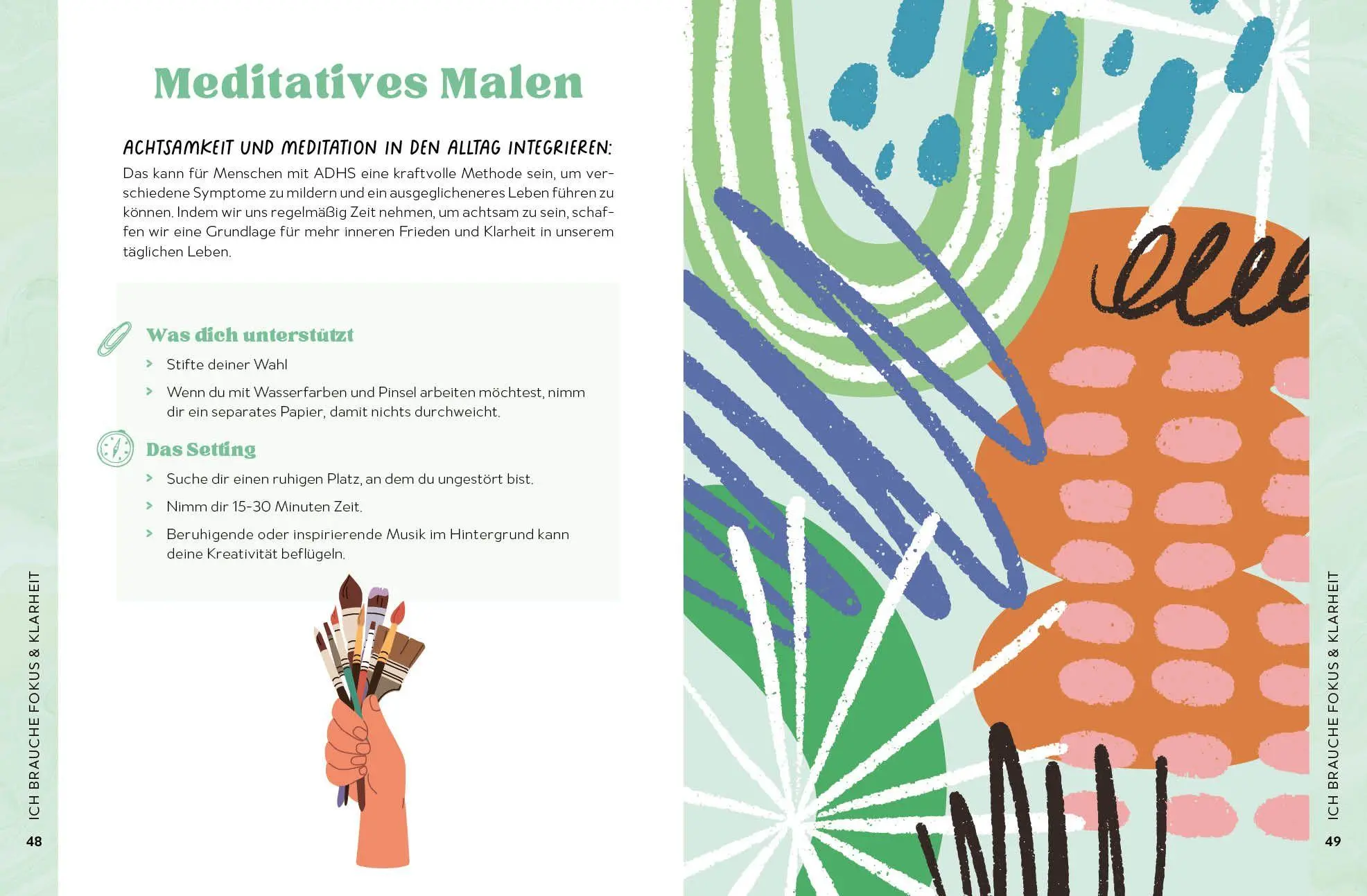 Bild: 9783745935912 | Dein ADHS-Kreativbuch | Laura Vogel | Taschenbuch | 96 S. | Deutsch