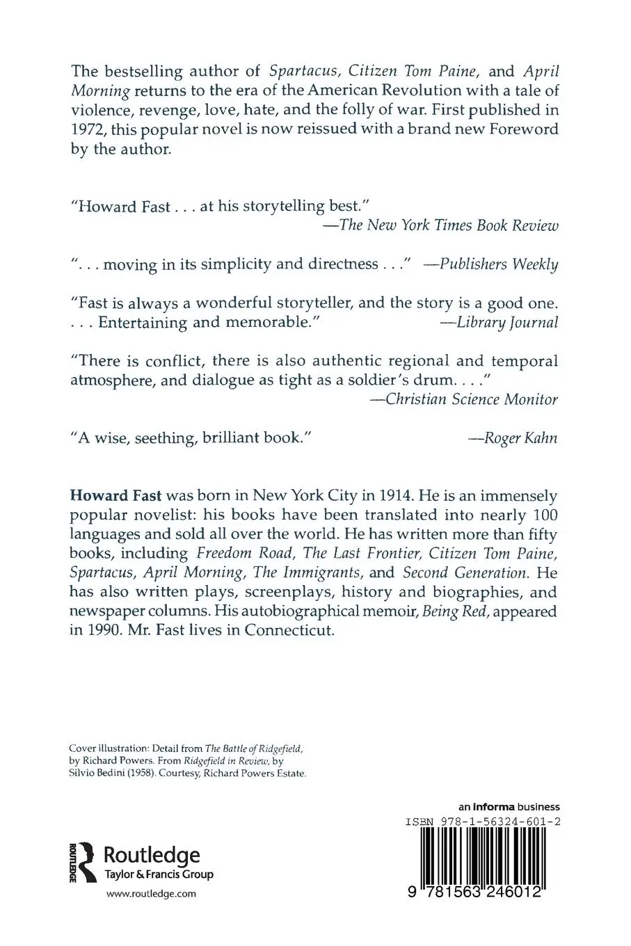 Rückseite: 9781563246012 | The Hessian | Howard Fast | Taschenbuch | Einband - flex.(Paperback)