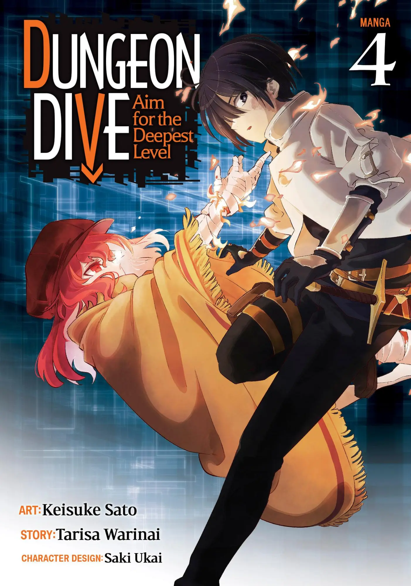 Cover: 9781638586012 | Dungeon Dive: Aim for the Deepest Level (Manga) Vol. 4 | Warinai