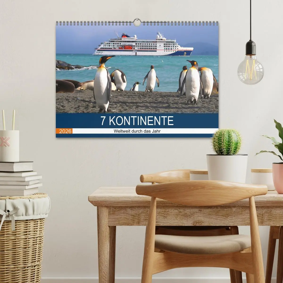 Bild: 9783457596012 | 7 Kontinente - Weltweit durch das Jahr (Wandkalender 2026 DIN A3...