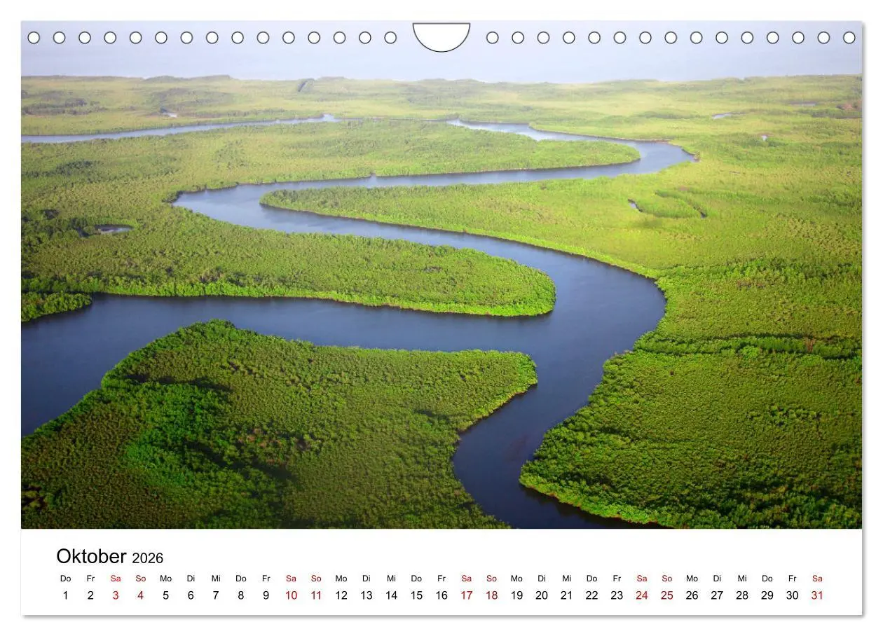 Bild: 9783457806012 | Über den Wolken - Spektakuläre Luftaufnahmen (Wandkalender 2026 DIN...