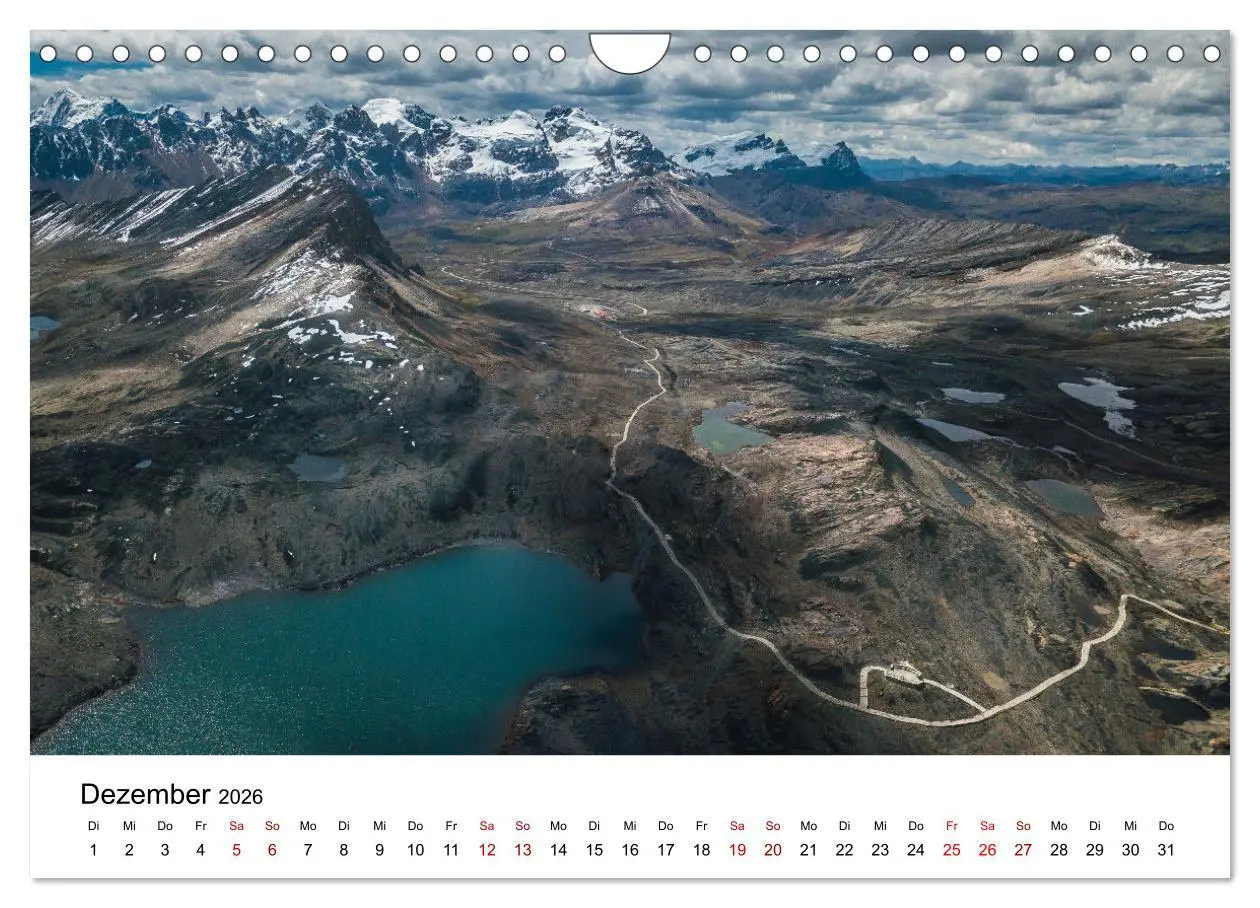 Bild: 9783457806012 | Über den Wolken - Spektakuläre Luftaufnahmen (Wandkalender 2026 DIN...