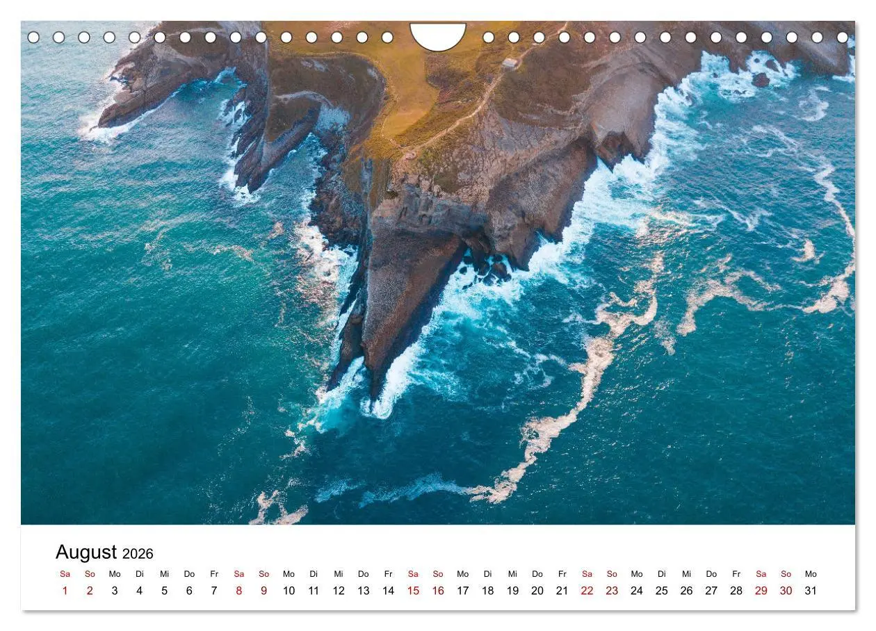 Bild: 9783457806012 | Über den Wolken - Spektakuläre Luftaufnahmen (Wandkalender 2026 DIN...