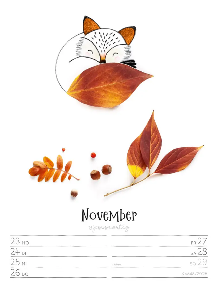 Bild: 9783838436012 | Little Dreams Wochenplaner Kalender 2026 | Jesuso Ortiz (u. a.) | 2026