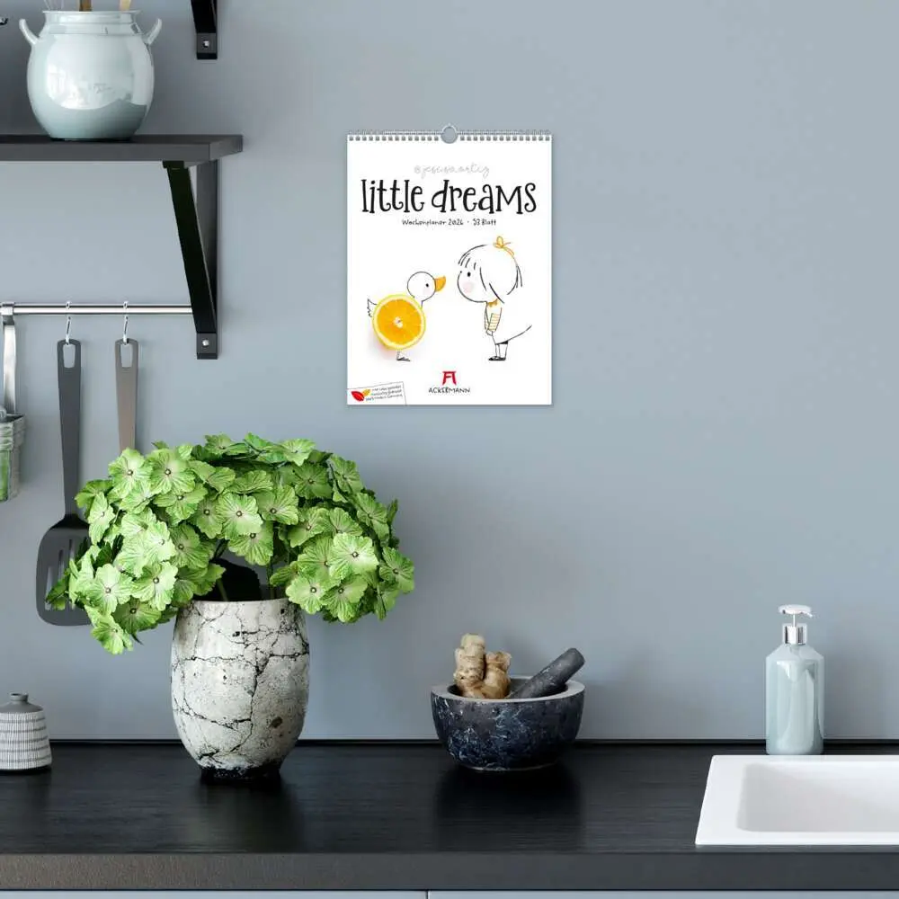 Bild: 9783838436012 | Little Dreams Wochenplaner Kalender 2026 | Jesuso Ortiz (u. a.) | 2026