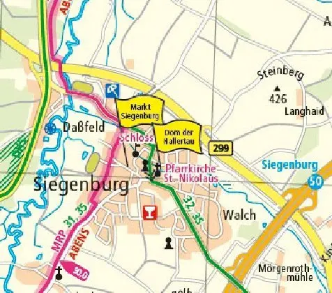 Bild: 9783899206012 | PublicPress Leporello Radtourenkarte München - Regensburg - Prag