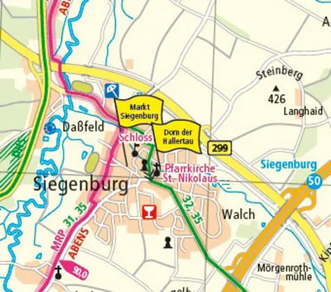 Bild: 9783899206012 | PublicPress Leporello Radtourenkarte München - Regensburg - Prag