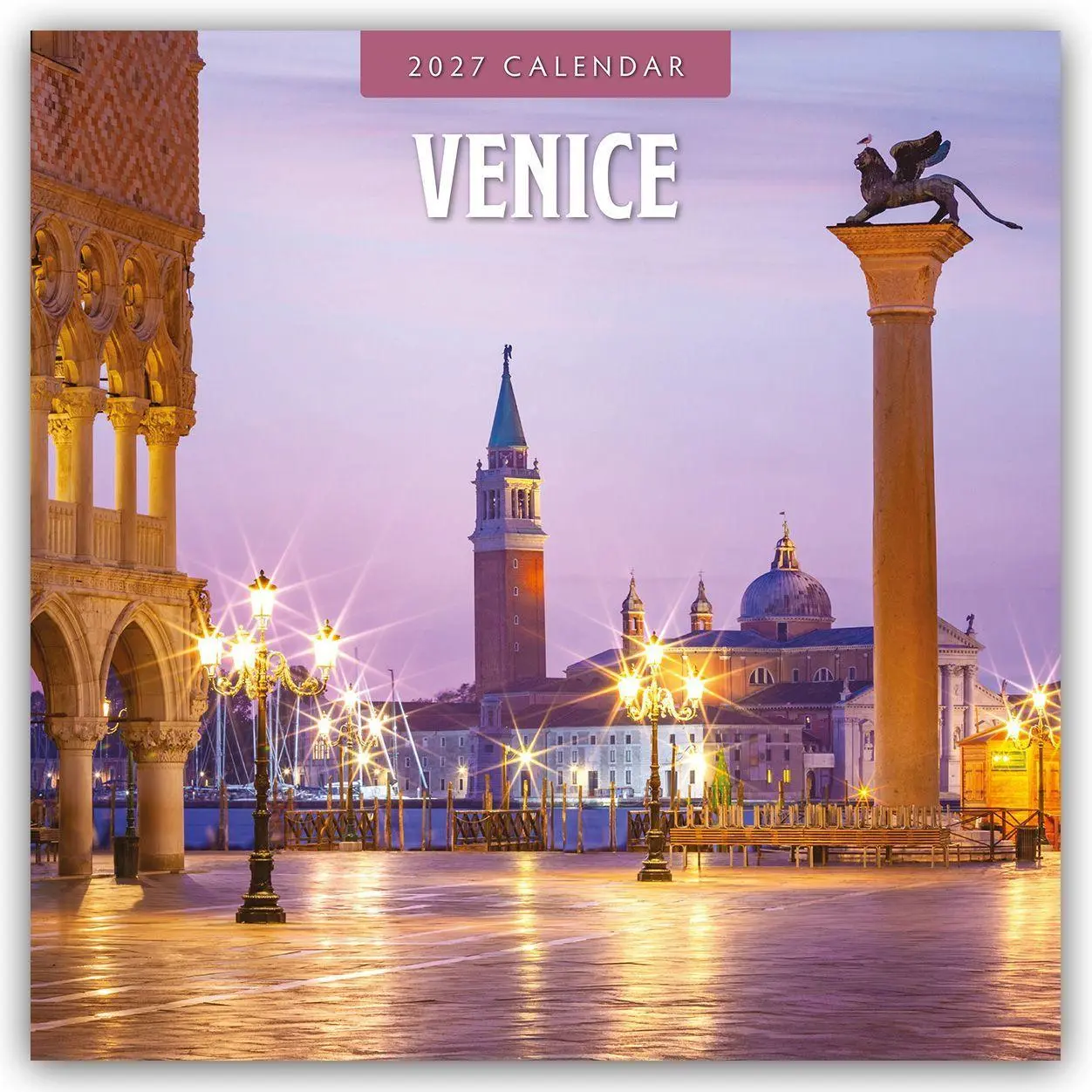 Cover: 9781837016112 | Venice - Venedig 2027 - 16-Monatskalender | Robin Red | Kalender