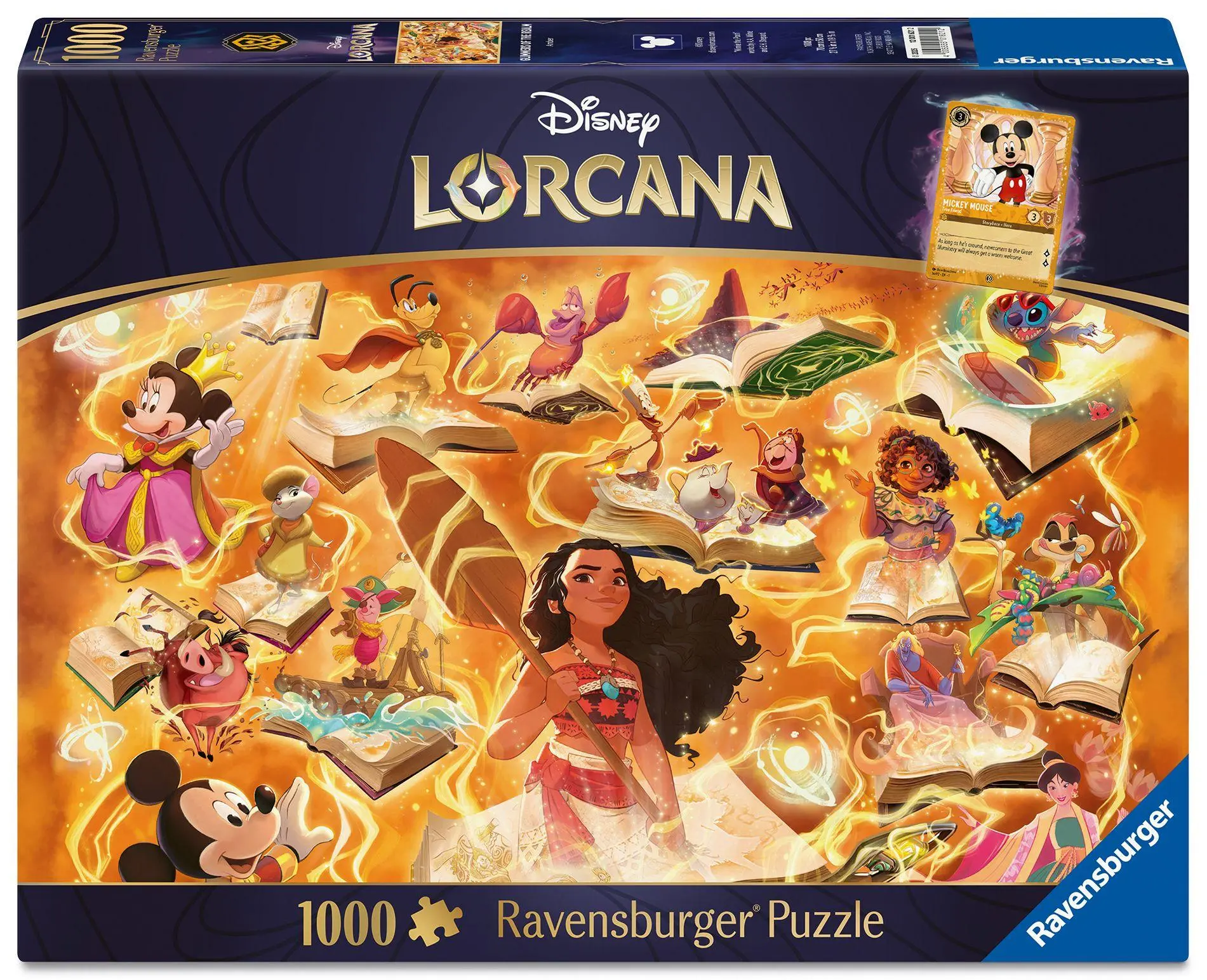 Cover: 4005555016212 | Erwachsenenpuzzle 1000 Teile - Disney Lorcana - Glimmers of the...