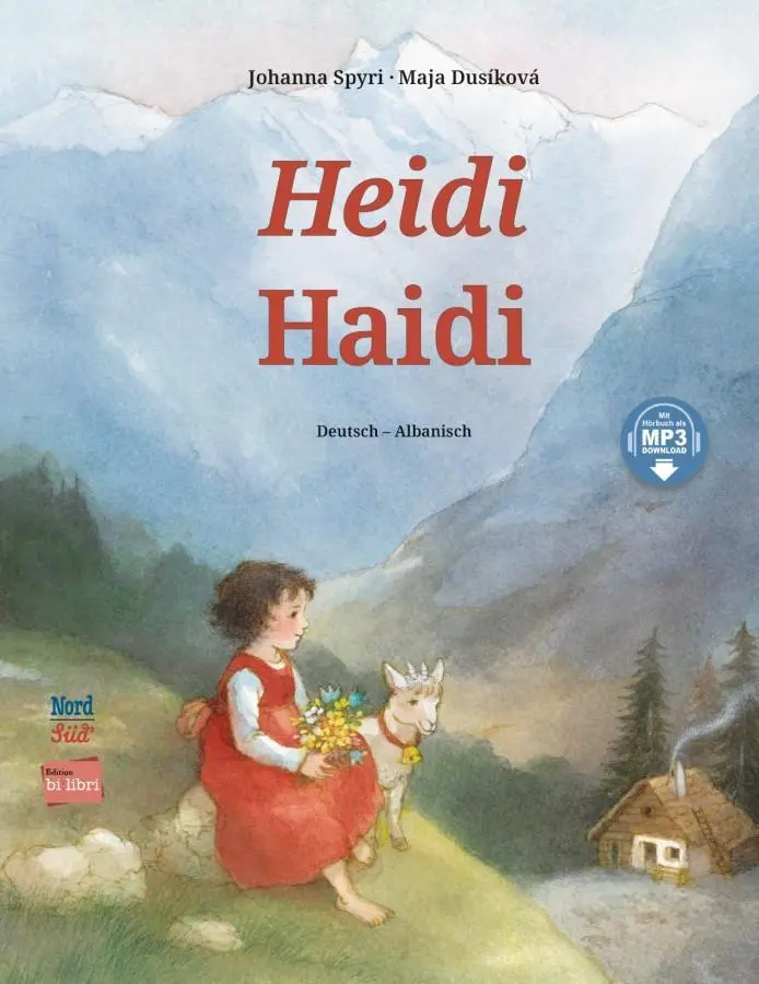 Cover: 9783190796212 | Heidi (Deutsch-Albanisch) | Johanna Spyri | Buch | Edition bi:libri