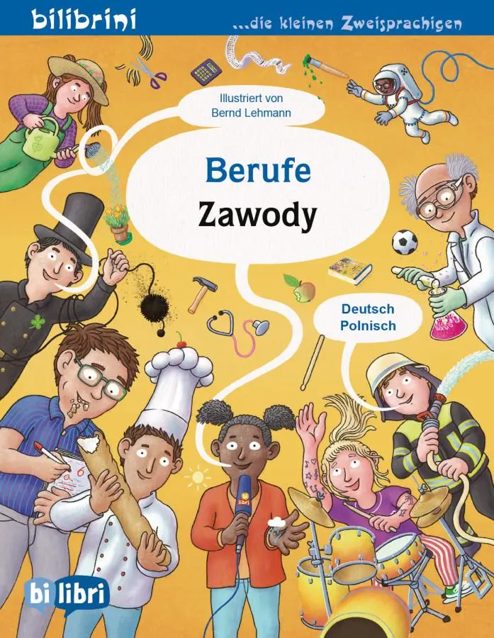 Cover: 9783195296212 | Berufe (Deutsch-Polnisch) | Zweisprachiges Kinderbuch | Bernd Lehmann