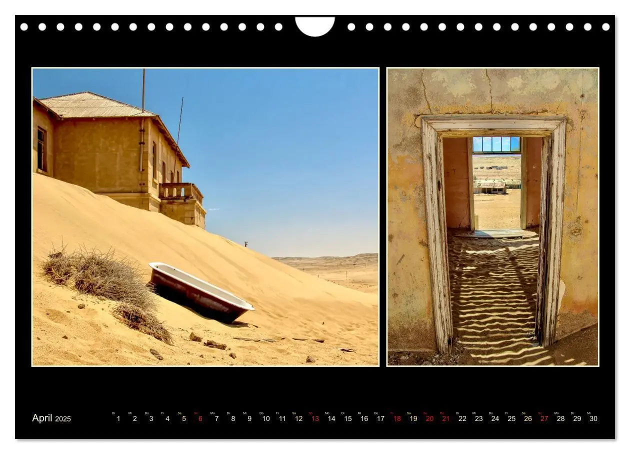 Bild: 9783383846212 | Geisterstadt Kolmannskuppe (Wandkalender 2025 DIN A4 quer),...