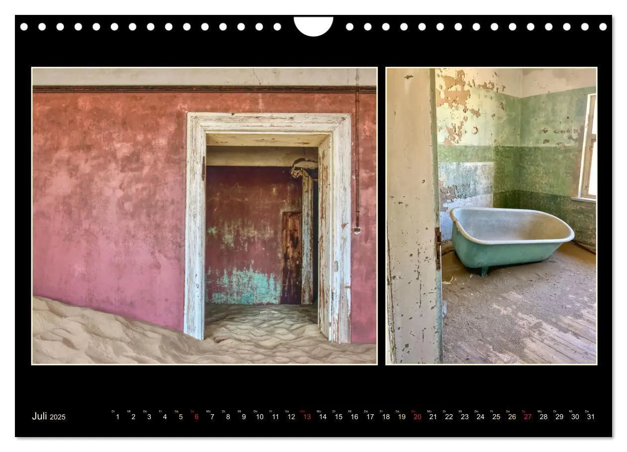 Bild: 9783383846212 | Geisterstadt Kolmannskuppe (Wandkalender 2025 DIN A4 quer),...