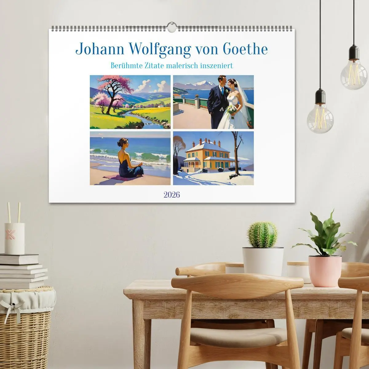 Bild: 9783457266212 | Johann Wolfgang von Goethe. Berühmte Zitate malerisch inszeniert...