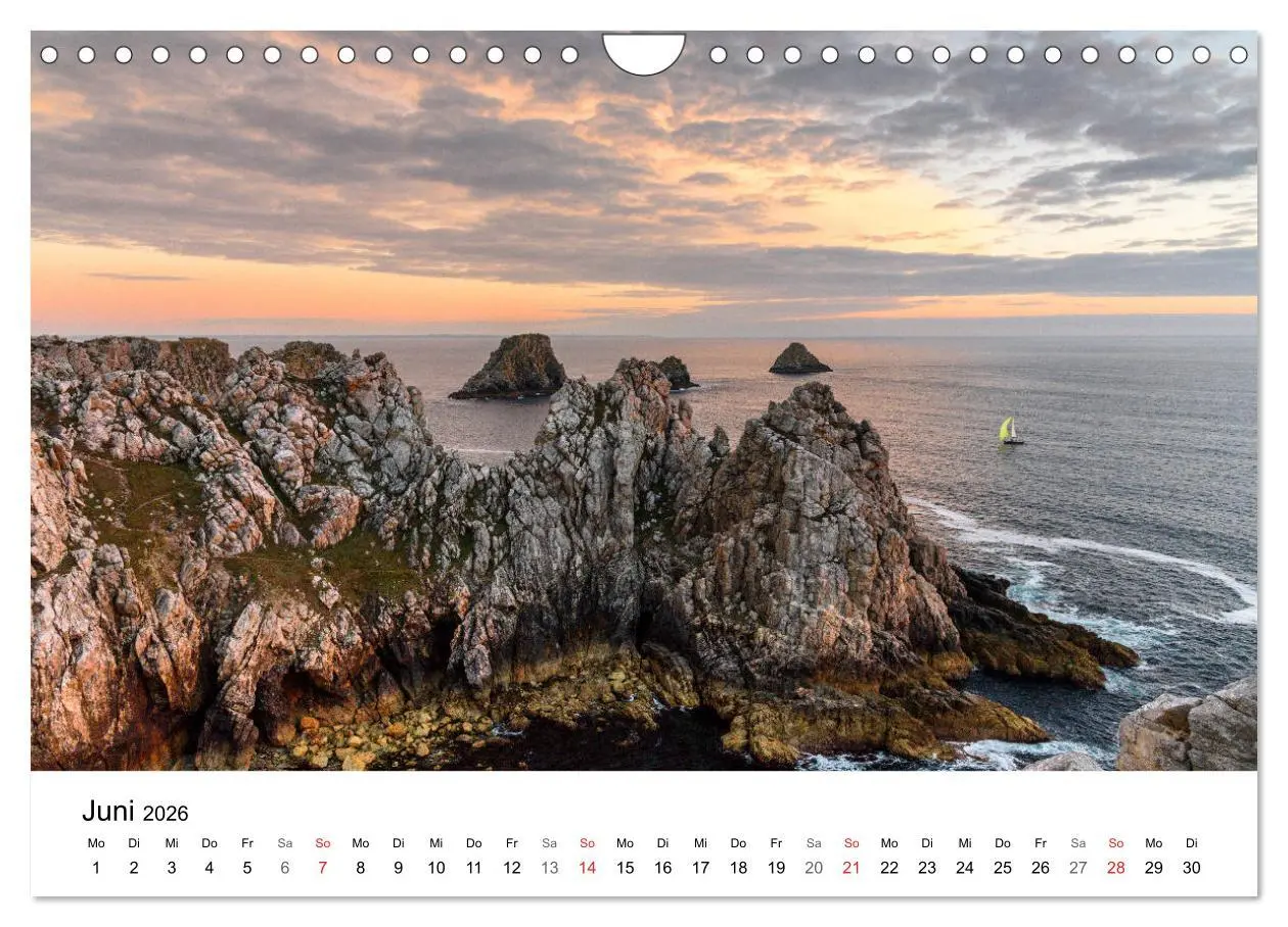 Bild: 9783457886212 | Küsten der Normandie und der Bretagne (Wandkalender 2026 DIN A4...