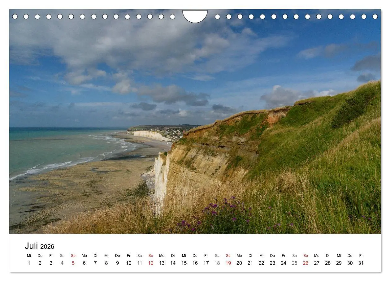Bild: 9783457886212 | Küsten der Normandie und der Bretagne (Wandkalender 2026 DIN A4...