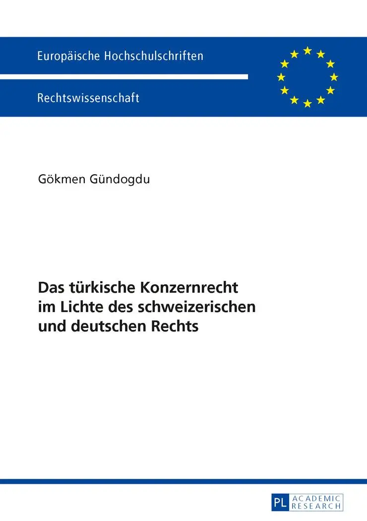 Cover: 9783631646212 | Das türkische Konzernrecht im Lichte des schweizerischen und...