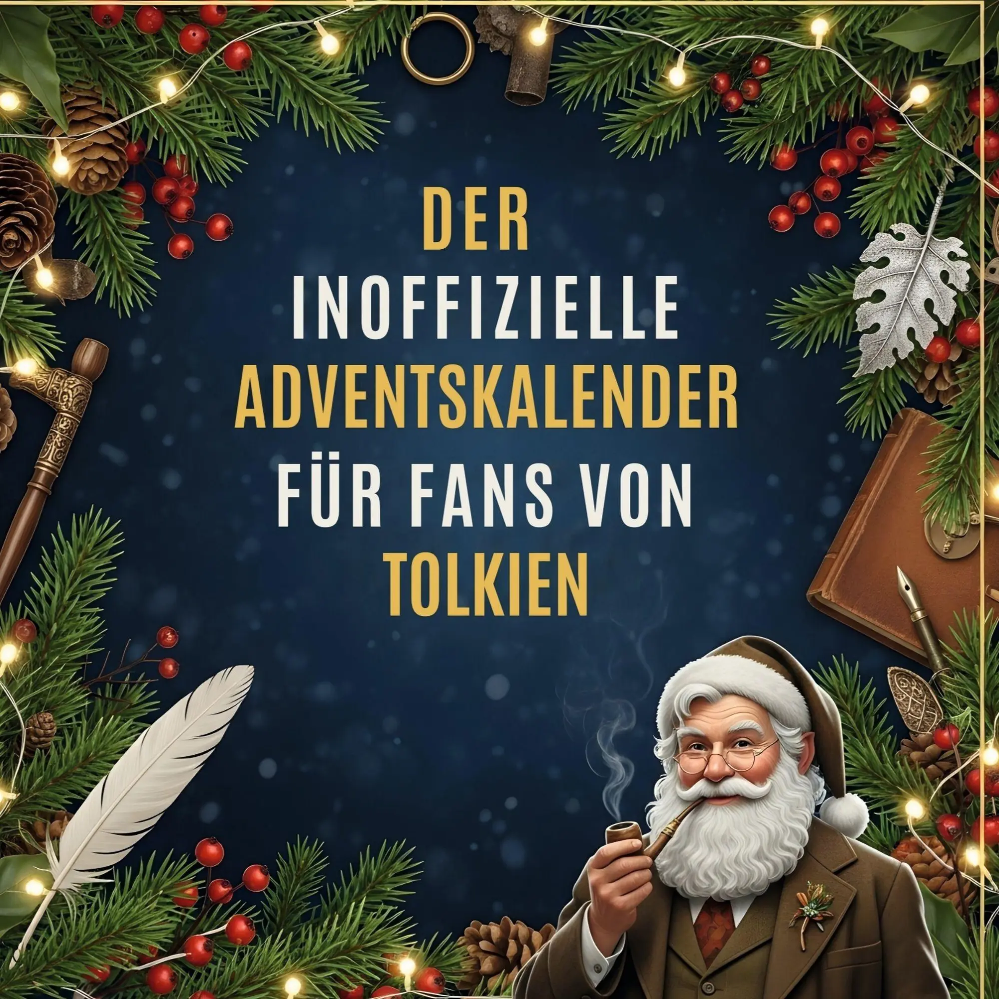 Cover: 9783695316212 | Der inoffizielle Adventskalender für Fans von Tolkien | Hannah Lange