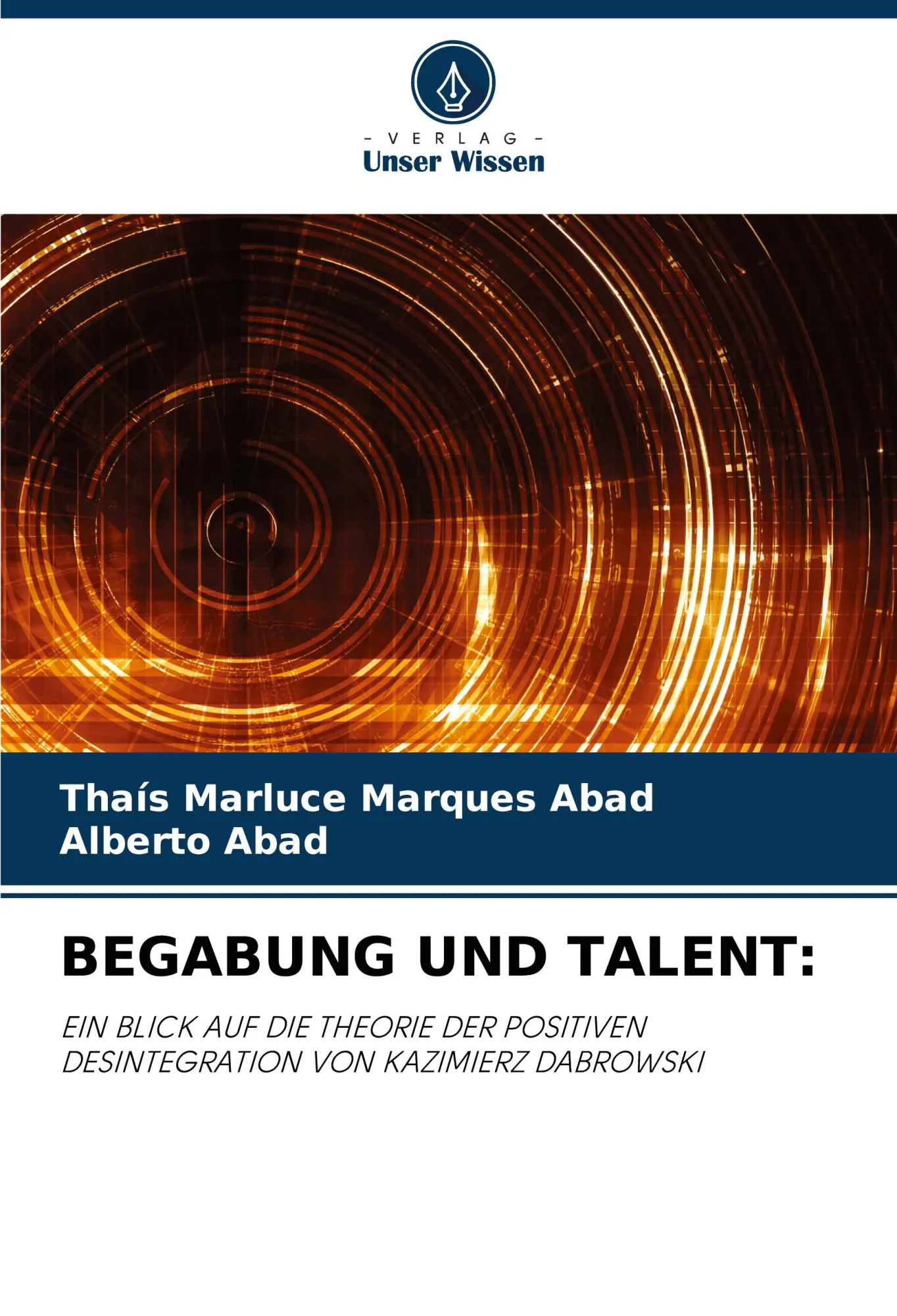 Cover: 9786204586212 | BEGABUNG UND TALENT: | Thais Marluce Marques Abad (u. a.) | Buch