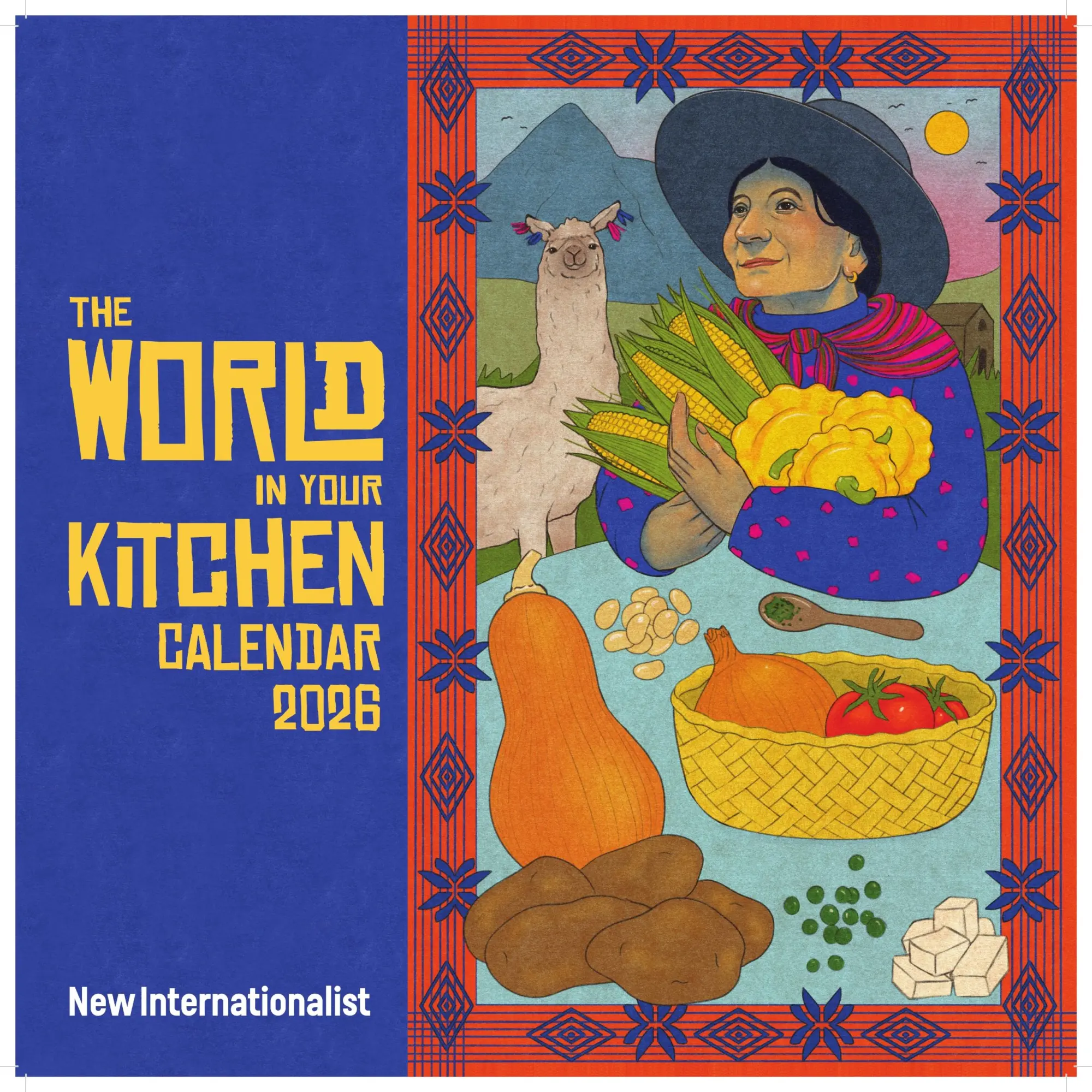 Cover: 9781780266312 | World in Your Kitchen Calendar 2026 | New Internationalist | Kalender