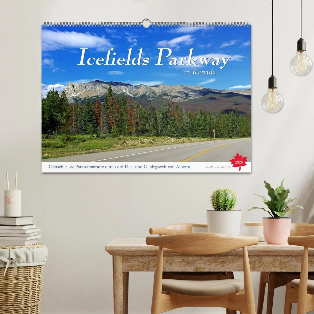 Bild: 9783457636312 | Icefields Parkway in Kanada (Wandkalender 2026 DIN A2 quer),...