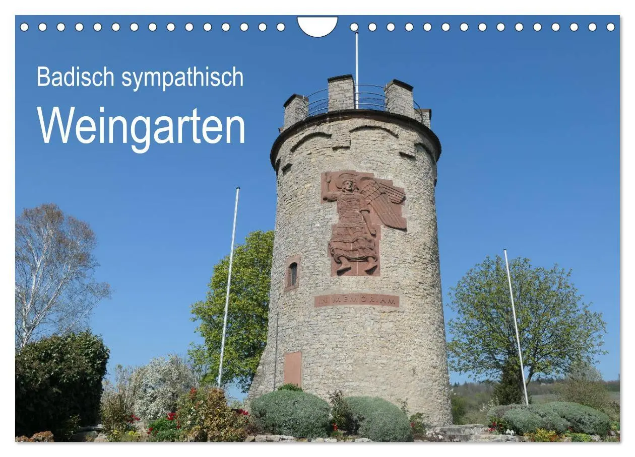 Cover: 9783457706312 | Badisch sympathisch Weingarten (Wandkalender 2026 DIN A4 quer),...