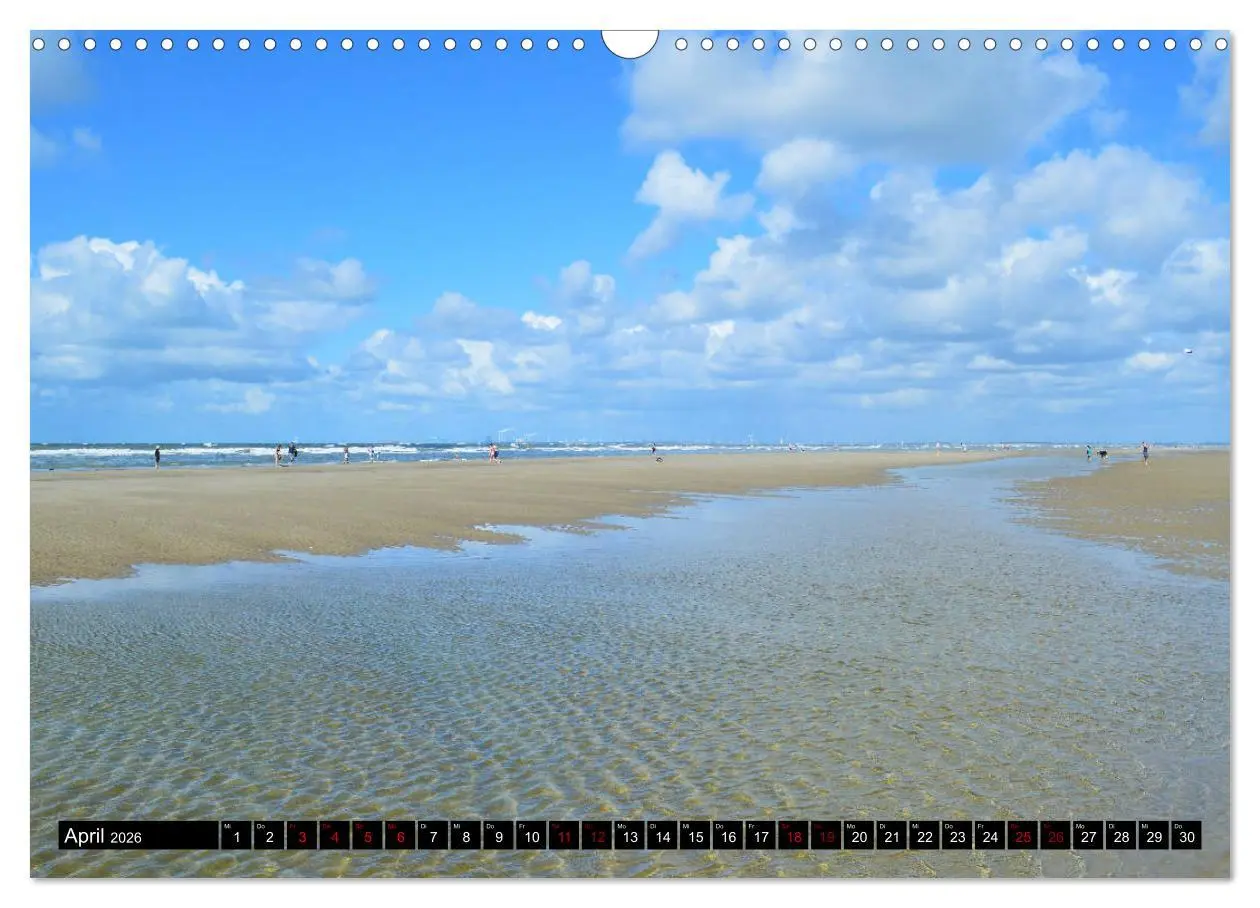 Bild: 9783457876312 | Entlang der Nordseeküste (Wandkalender 2026 DIN A3 quer), CALVENDO...