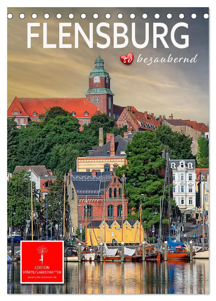 Cover: 9783516346312 | Flensburg - so bezaubernd (Tischkalender 2026 DIN A5 hoch),...