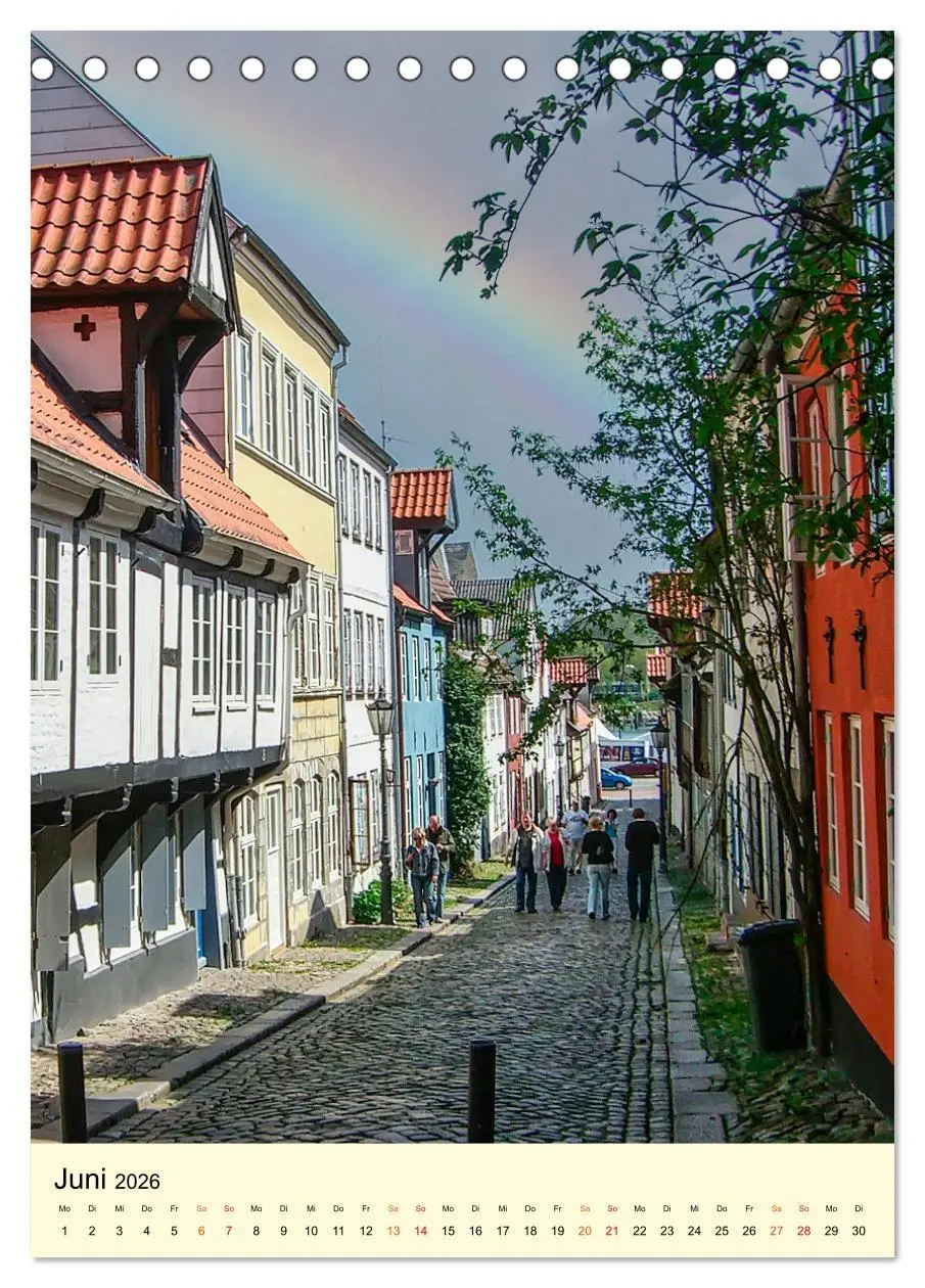 Bild: 9783516346312 | Flensburg - so bezaubernd (Tischkalender 2026 DIN A5 hoch),...