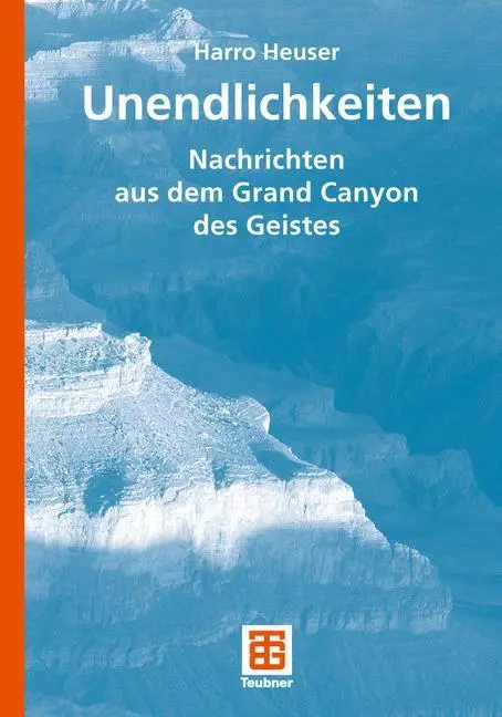 Cover: 9783834826312 | Unendlichkeiten | Nachrichten aus dem Grand Canyon des Geistes | Buch