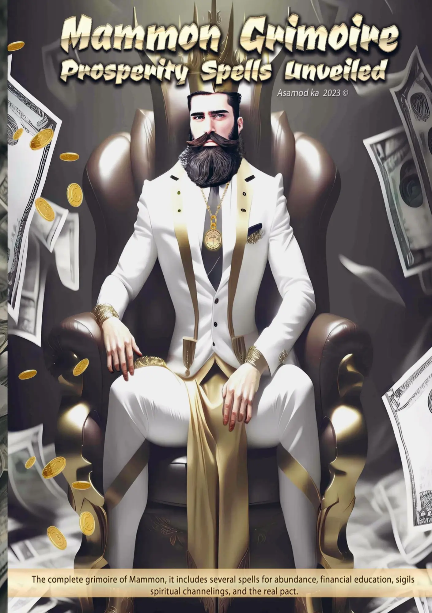 Cover: 9789403716312 | Mammon Grimoire | Prosperity Spells Unveiled | Asamod Ka | Taschenbuch