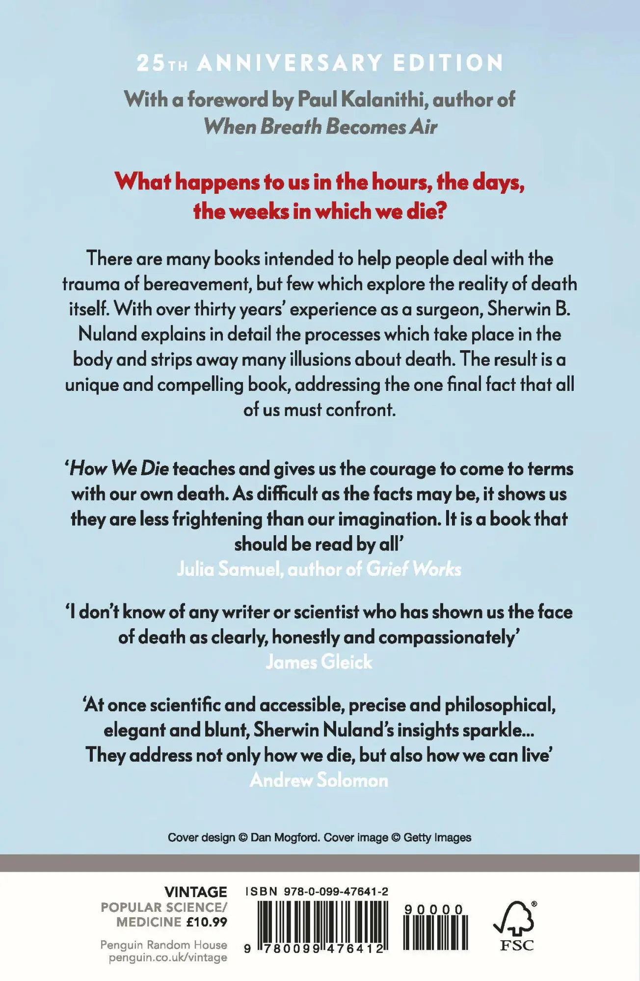 Rückseite: 9780099476412 | How We Die | Sherwin B Nuland | Taschenbuch | Kartoniert / Broschiert