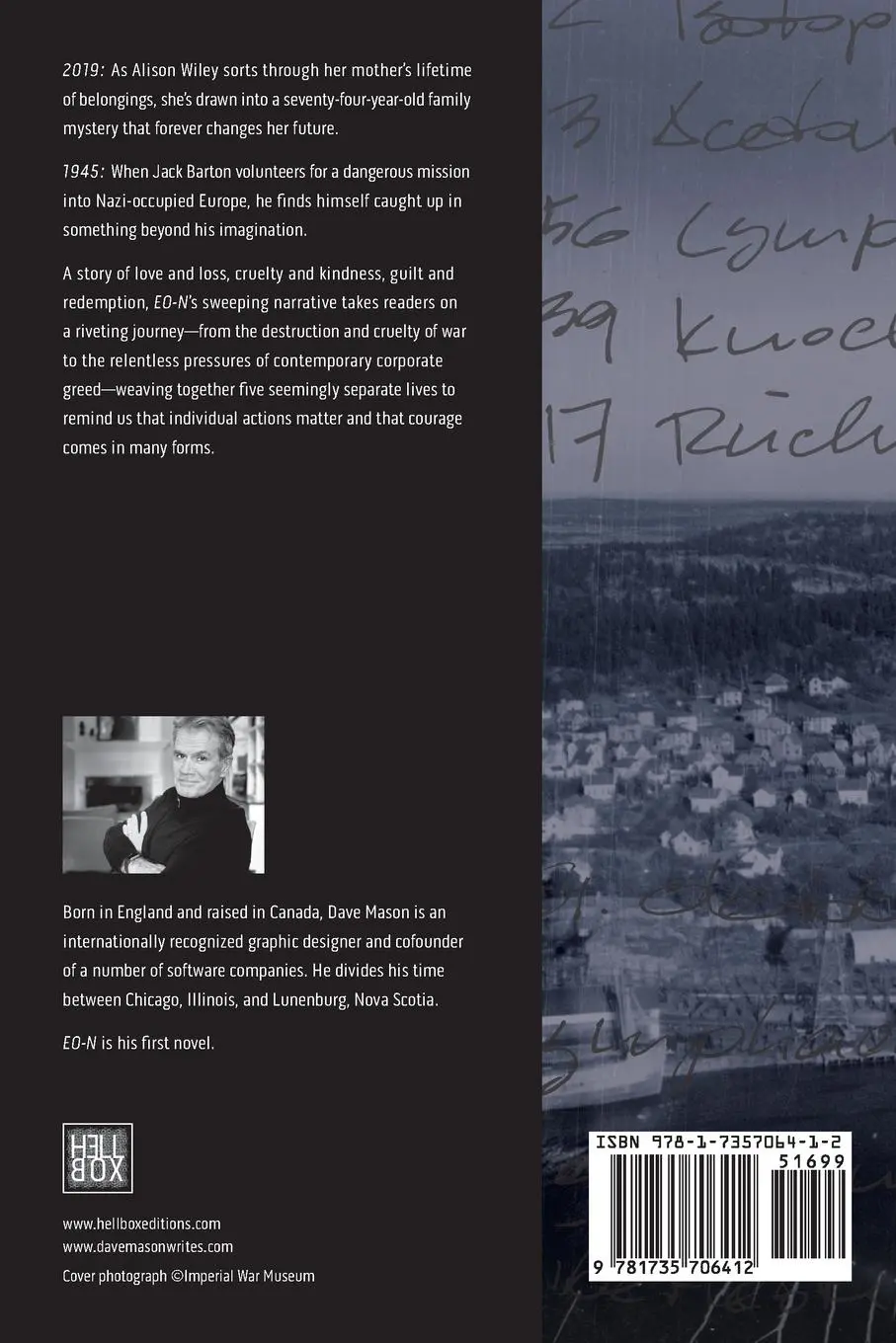 Rückseite: 9781735706412 | EO-N | Dave Mason | Taschenbuch | Englisch | 2020 | Hellbox Editions