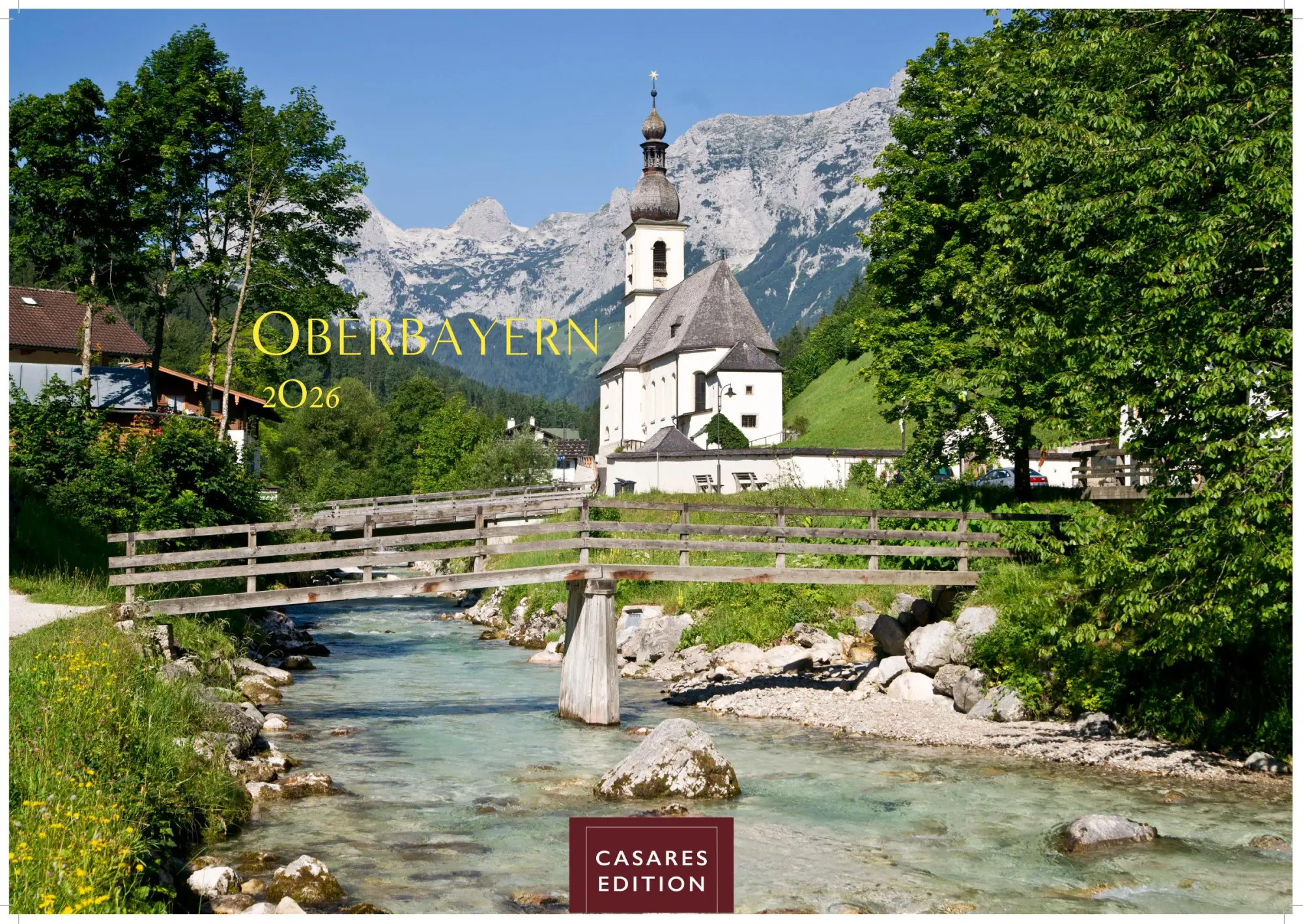 Cover: 9781835246412 | Oberbayern Kalender 2026 - Wandkalender Fotokalender Deutschland...