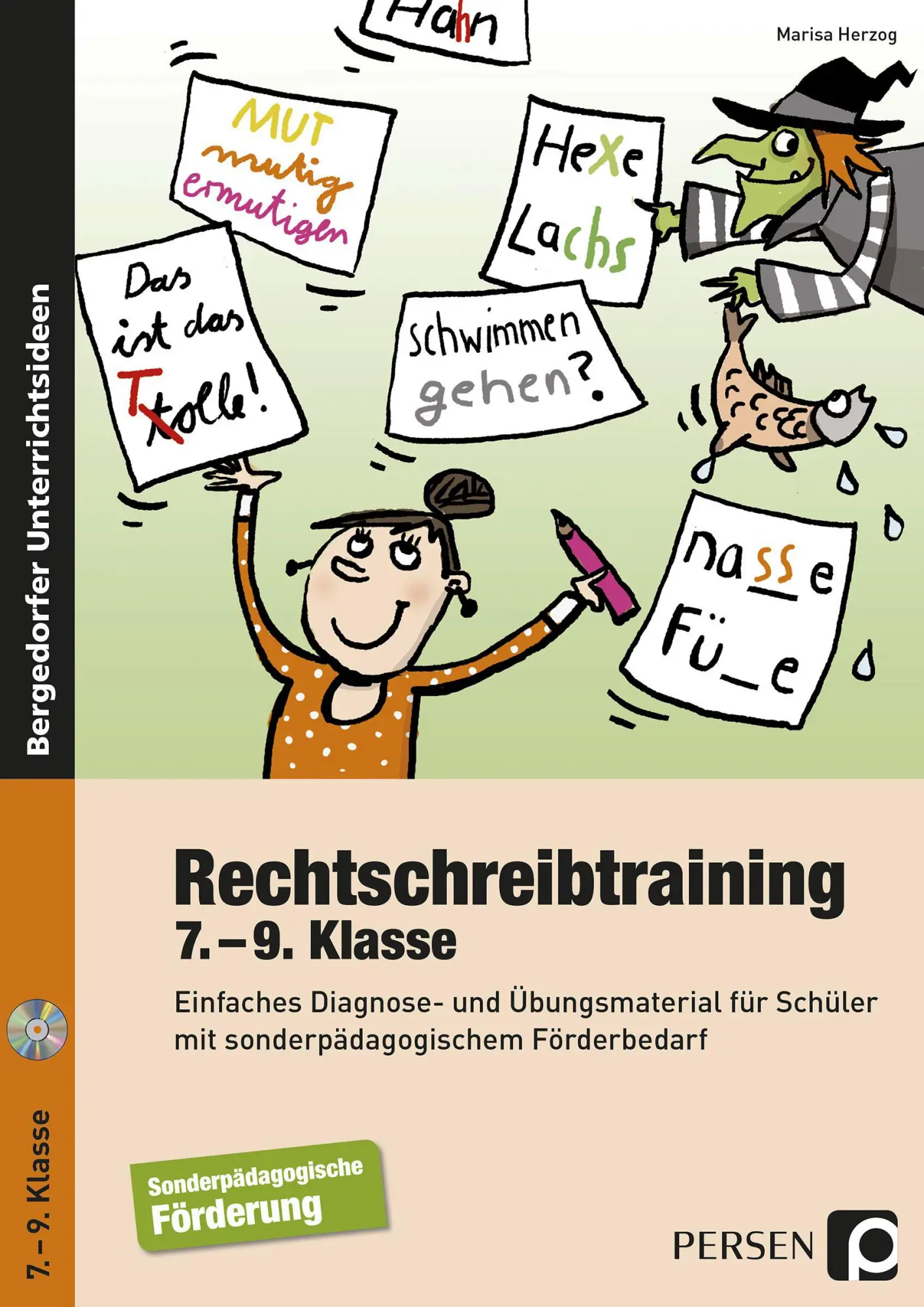Cover: 9783403236412 | Rechtschreibtraining - 7.-9. Klasse | Marisa Herzog | Bundle | Deutsch