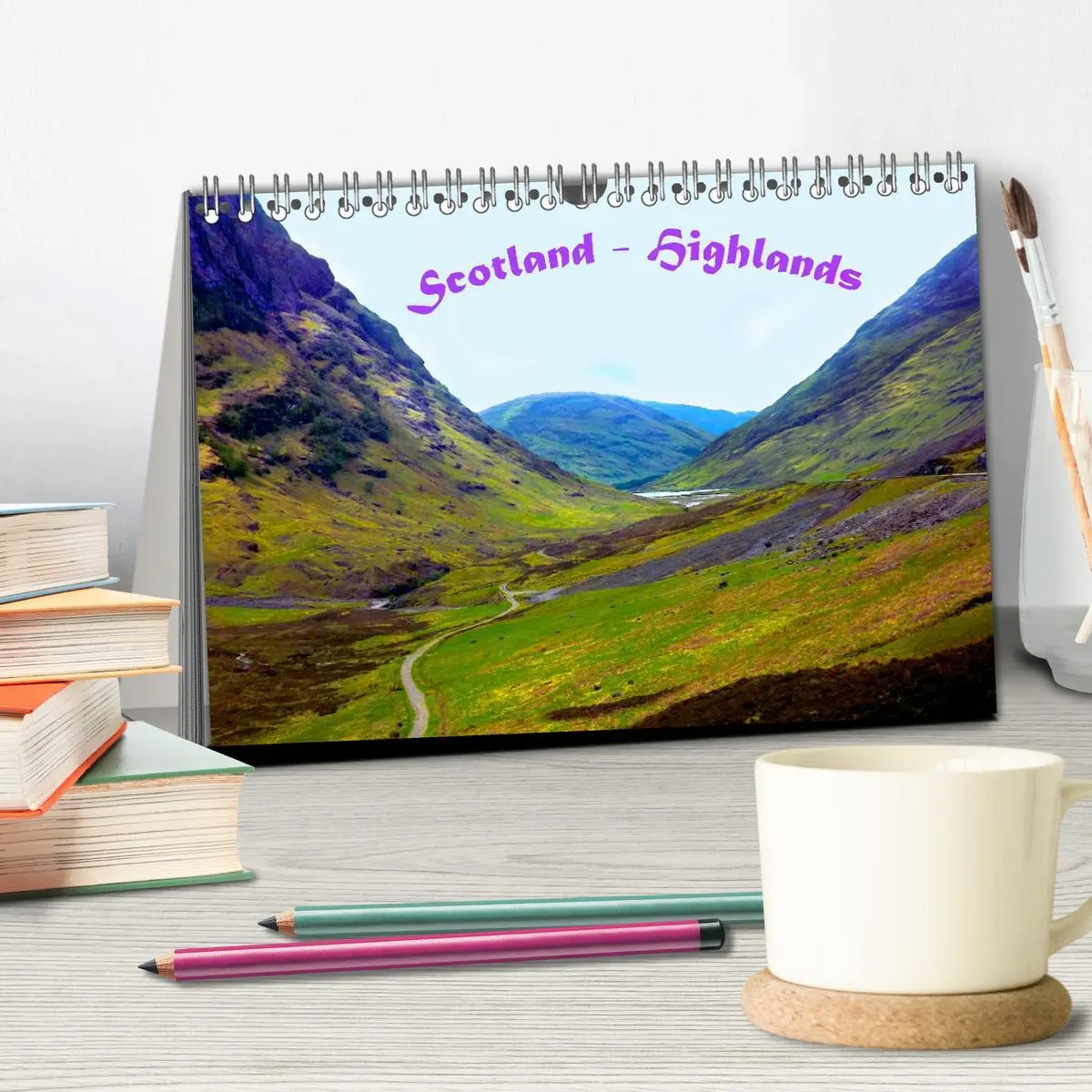 Bild: 9783516196412 | Scotland - Highlands (Tischkalender 2026 DIN A5 quer), CALVENDO...